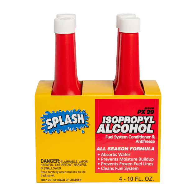 SPLASH Super PX99 Isopropyl Alcohol All Season Fuel System