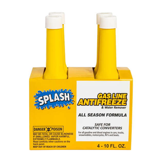 Gas Line Methanol Antifreeze & Water Remover Gasoline & Diesel Fuel Conditioner