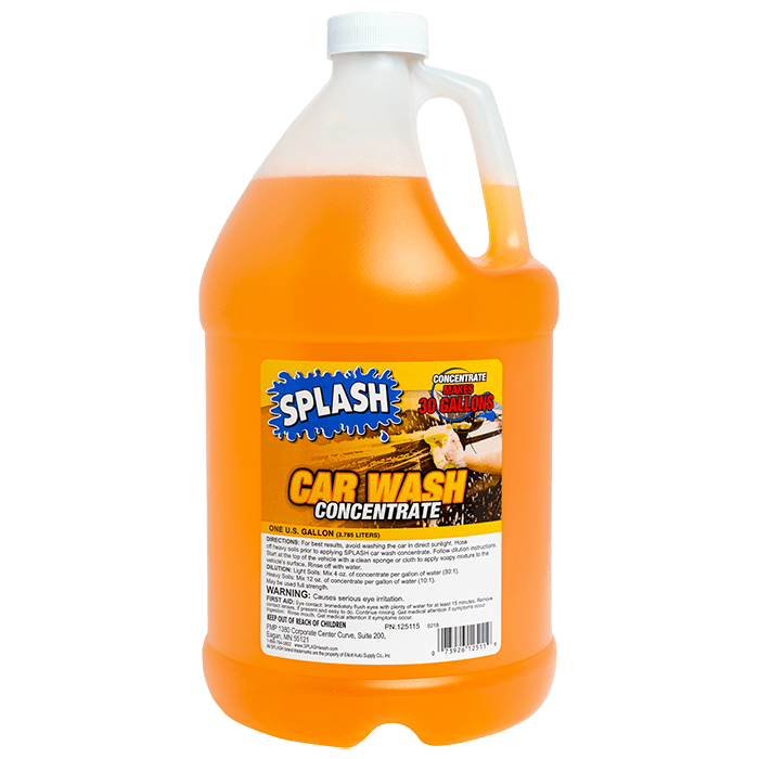 Splash Windshield Washer, 1 gal., Plastic Bottle, All Season, -20