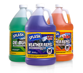 SPLASH De-Icer Windshield Washer Fluid  Prevent Ice on Windshield with  Winter Technology