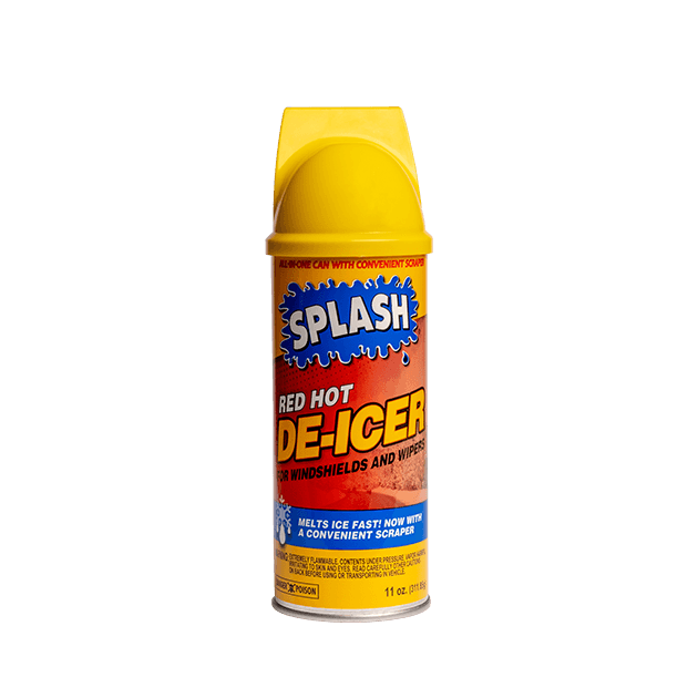 SPLASH Red Hot De-icer Windshield Trigger Spray 32 Ounces (Pack of 3)